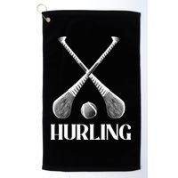 Hurling Sticks Golf Towel