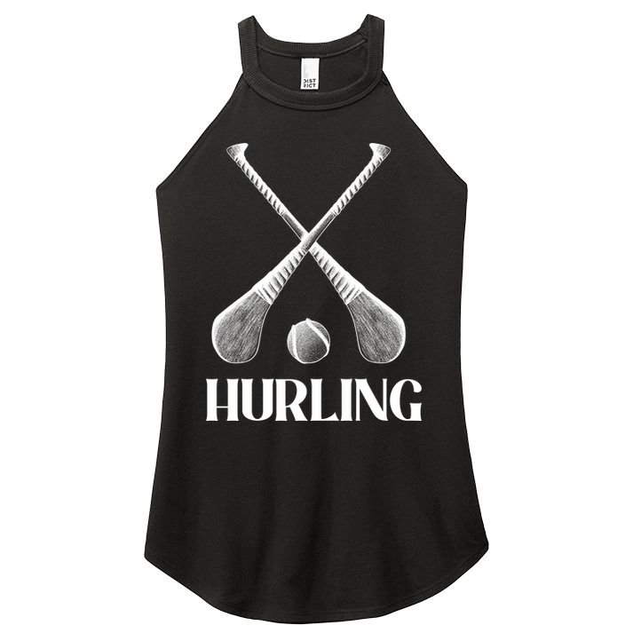 Hurling Sticks Women's Perfect Tri Rocker Tank