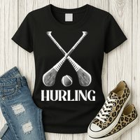 Hurling Sticks Womens T-Shirt
