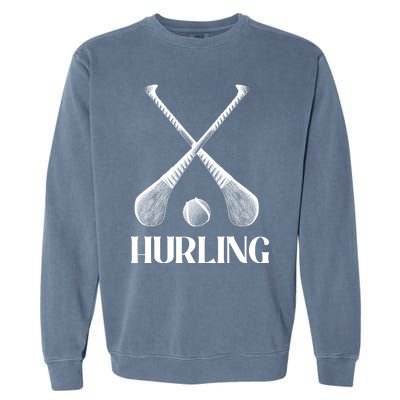 Hurling Sticks Garment-Dyed Sweatshirt