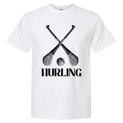 Hurling Sticks Garment-Dyed Heavyweight T-Shirt