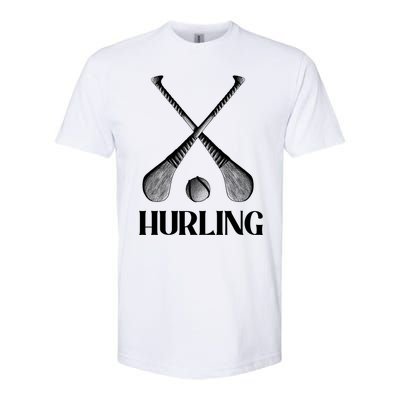 Hurling Sticks Softstyle® CVC T-Shirt