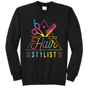 Hair Stylist Hair Stylist And Hair Styling Sweatshirt