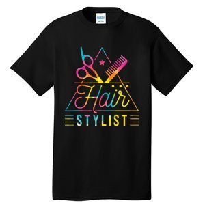 Hair Stylist Hair Stylist And Hair Styling Tall T-Shirt