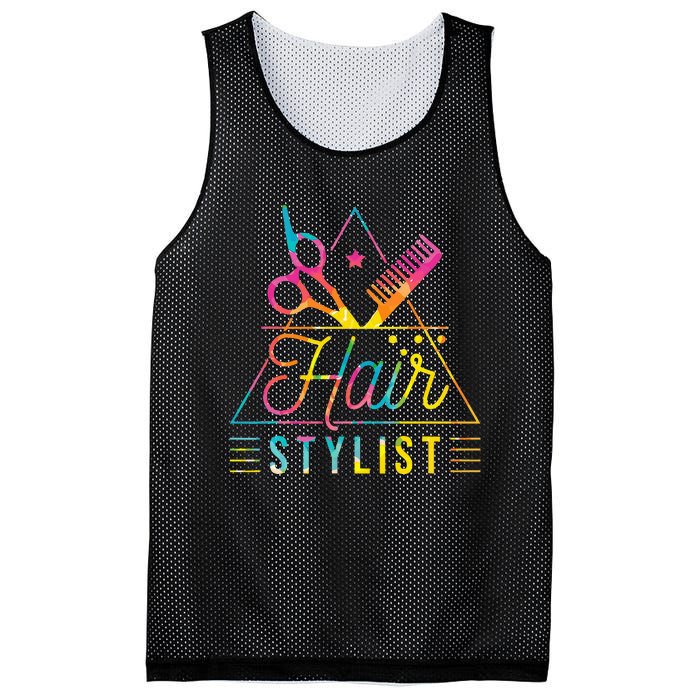 Hair Stylist Hair Stylist And Hair Styling Mesh Reversible Basketball Jersey Tank