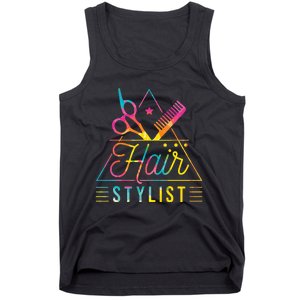 Hair Stylist Hair Stylist And Hair Styling Tank Top