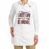 Hello Summer Happy Last Day Of School Leopard Apron