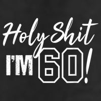 Holy Shit I'm 60 Funny Gift for 60th Birthday Party Hat