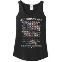 Hey Snowflake In The Real World Veteran Military Ladies Essential Tank