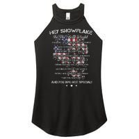 Hey Snowflake In The Real World Veteran Military Women's Perfect Tri Rocker Tank