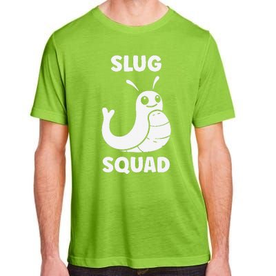 Humor Slugs Insect Cute Minimalist Simple Squad Slug Adult ChromaSoft Performance T-Shirt