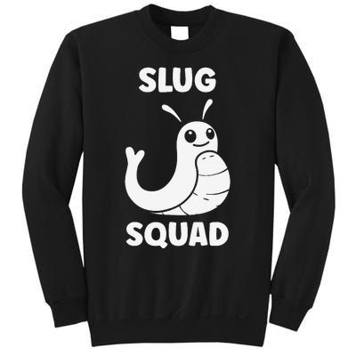 Humor Slugs Insect Cute Minimalist Simple Squad Slug Sweatshirt