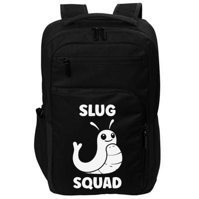 Humor Slugs Insect Cute Minimalist Simple Squad Slug Impact Tech Backpack