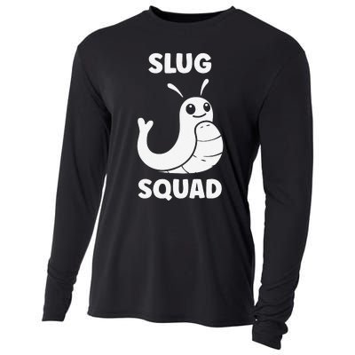 Humor Slugs Insect Cute Minimalist Simple Squad Slug Cooling Performance Long Sleeve Crew