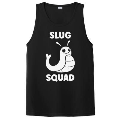 Humor Slugs Insect Cute Minimalist Simple Squad Slug PosiCharge Competitor Tank