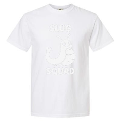 Humor Slugs Insect Cute Minimalist Simple Squad Slug Garment-Dyed Heavyweight T-Shirt