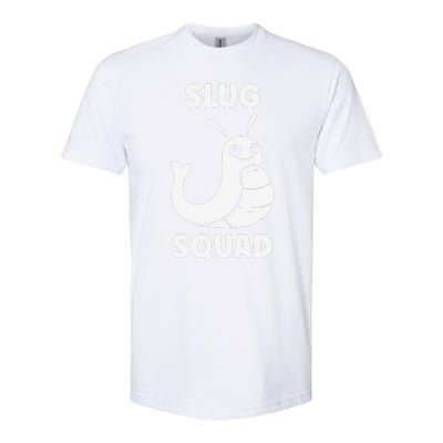 Humor Slugs Insect Cute Minimalist Simple Squad Slug Softstyle CVC T-Shirt