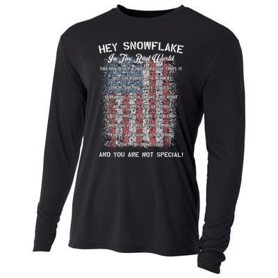 Hey Snowflake In The Real World Military Cooling Performance Long Sleeve Crew