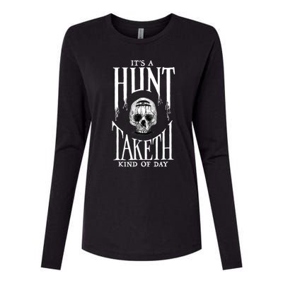 Hunt: Showdown It's A Hunt Taketh Kind Of Day Womens Cotton Relaxed Long Sleeve T-Shirt