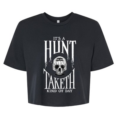 Hunt: Showdown It's A Hunt Taketh Kind Of Day Bella+Canvas Jersey Crop Tee