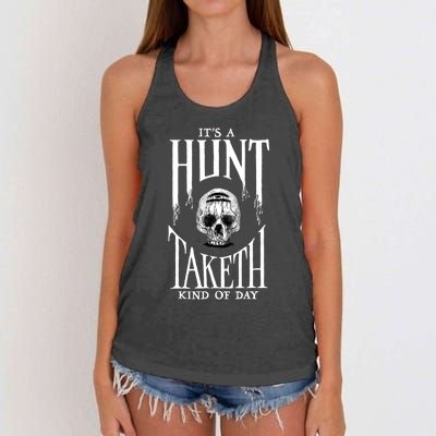 Hunt: Showdown It's A Hunt Taketh Kind Of Day Women's Knotted Racerback Tank