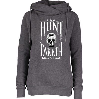 Hunt: Showdown It's A Hunt Taketh Kind Of Day Womens Funnel Neck Pullover Hood