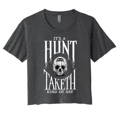 Hunt: Showdown It's A Hunt Taketh Kind Of Day Women's Crop Top Tee