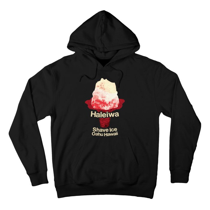 Hawaii Shave Ice Retro Haleiwa Hoodie