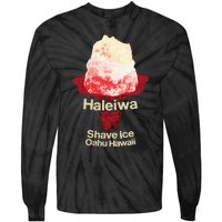 Hawaii Shave Ice Retro Haleiwa Tie-Dye Long Sleeve Shirt