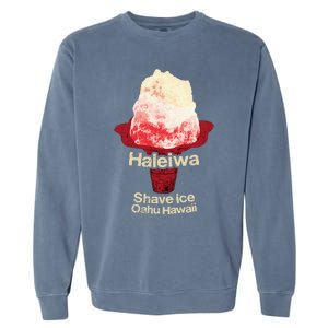 Hawaii Shave Ice Retro Haleiwa Garment-Dyed Sweatshirt