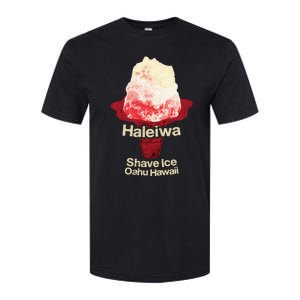 Hawaii Shave Ice Retro Haleiwa Softstyle CVC T-Shirt