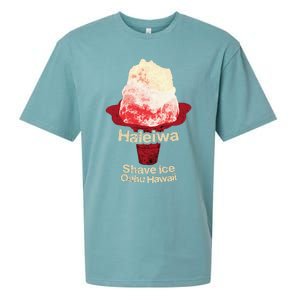 Hawaii Shave Ice Retro Haleiwa Sueded Cloud Jersey T-Shirt