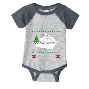 Holy Ship It's A Christmas Trip Family Vacation Cruise Infant Baby Jersey Bodysuit