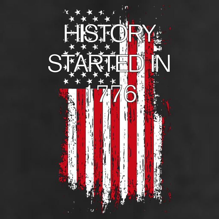 History Started In 1776 Garment-Dyed Fleece Hoodie