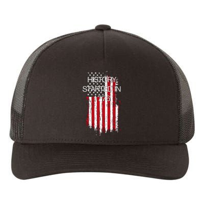 History Started In 1776 Yupoong Adult 5-Panel Trucker Hat