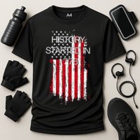 History Started In 1776 Performance Shirt