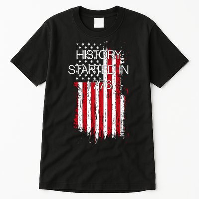 History Started In 1776 Tall T-Shirt