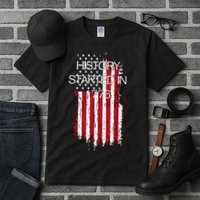 History Started In 1776 Tall T-Shirt