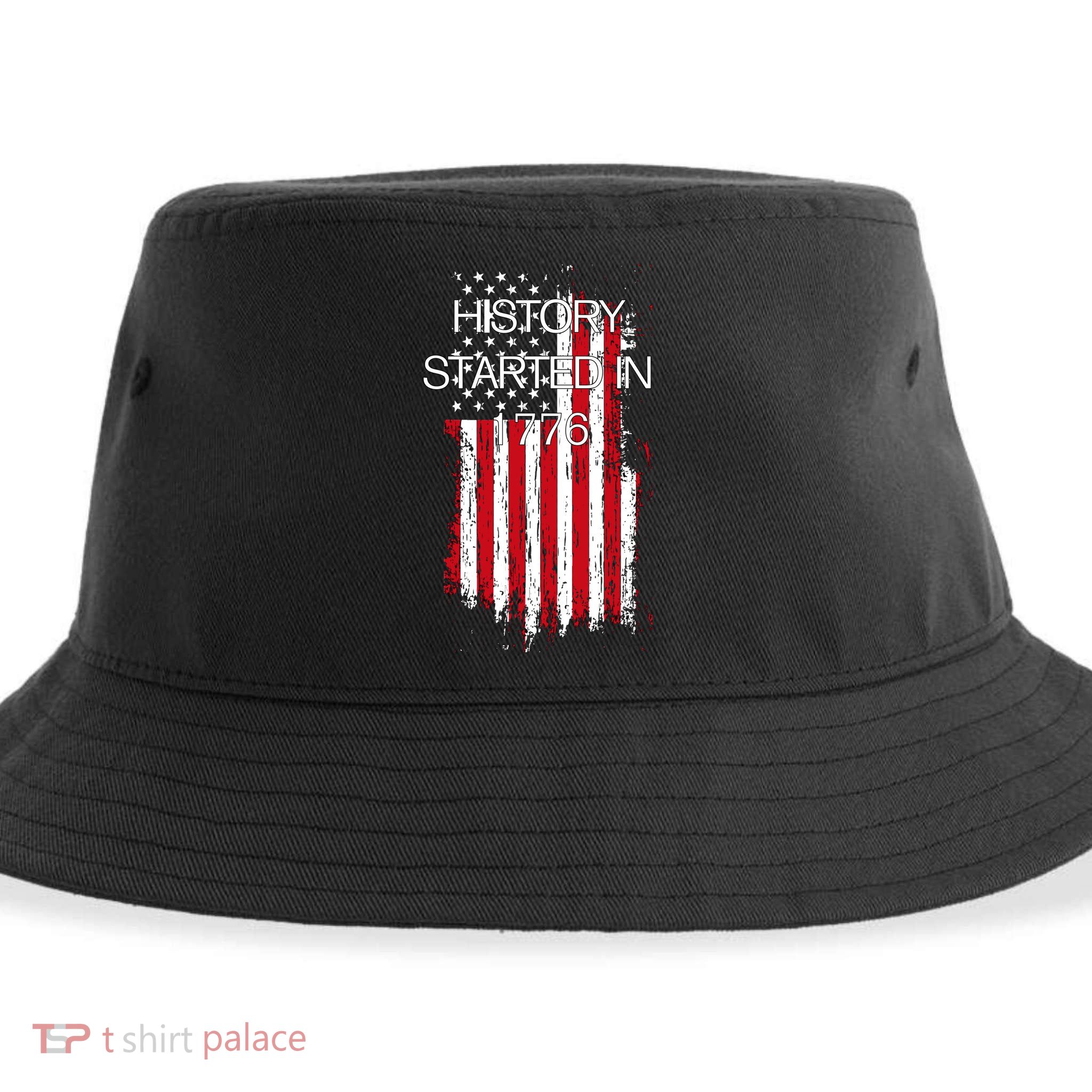 History Started In 1776 Sustainable Bucket Hat