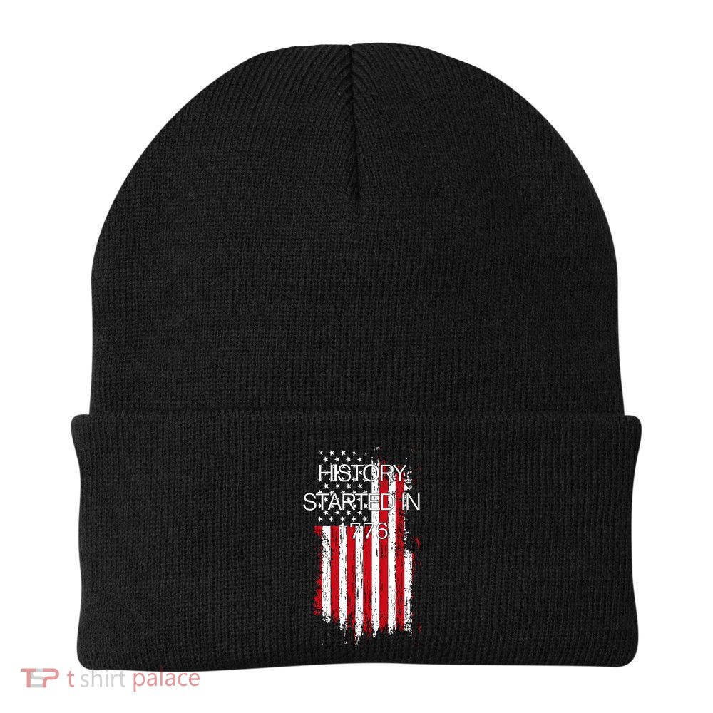 History Started In 1776 Beanie