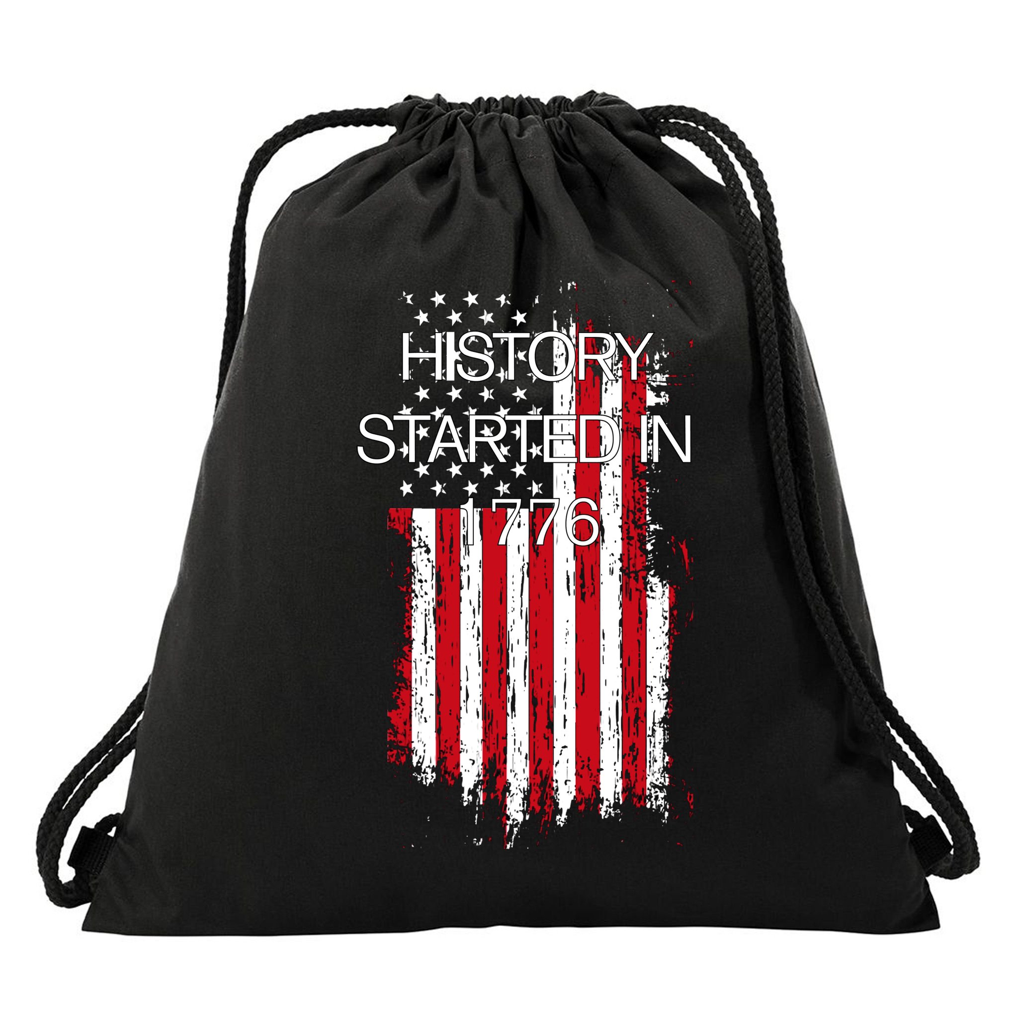History Started In 1776 Drawstring Bag