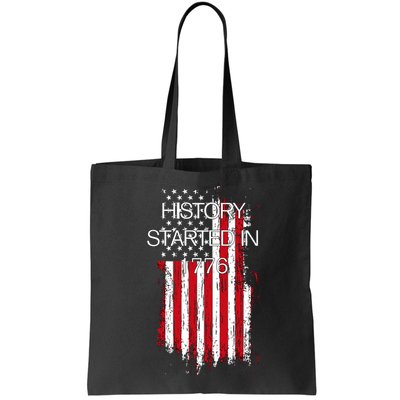 History Started In 1776 Bag