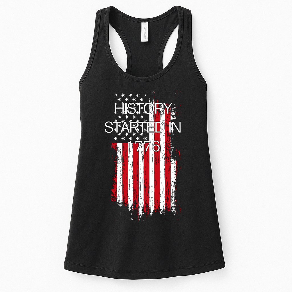 History Started In 1776 Womens Tank Top