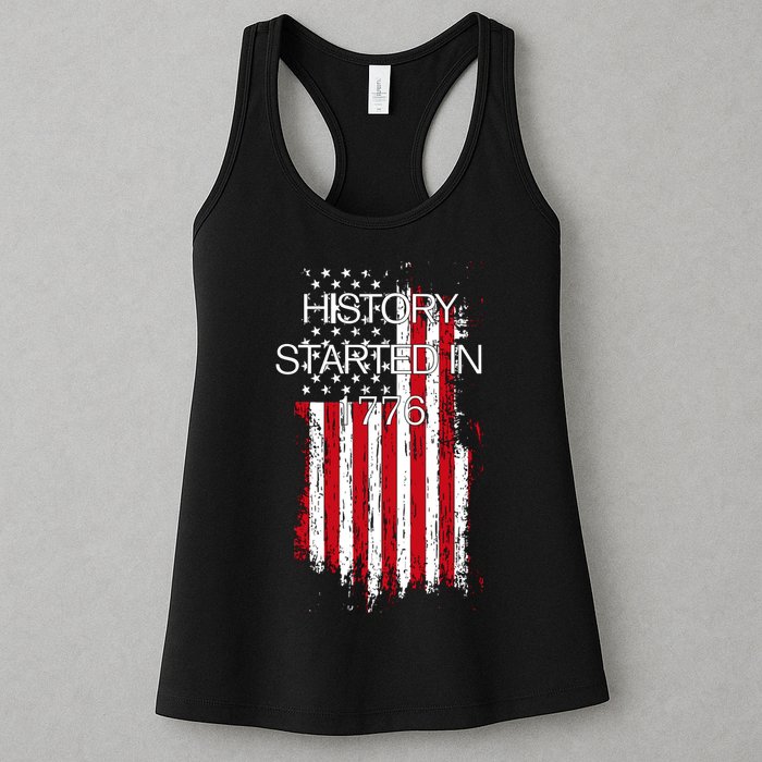 History Started In 1776 Womens Tank Top