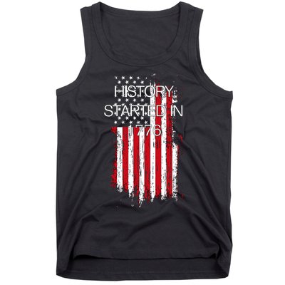 History Started In 1776 Tank Top