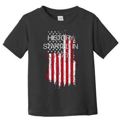 History Started In 1776 Toddler T-Shirt