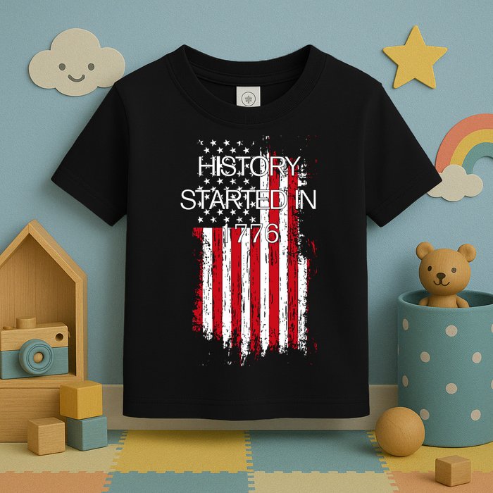 History Started In 1776 Toddler T-Shirt