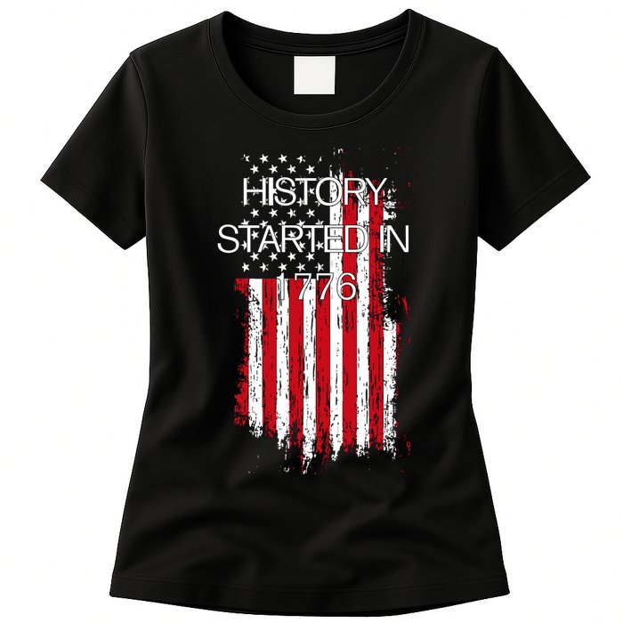History Started In 1776 Womens T-Shirt