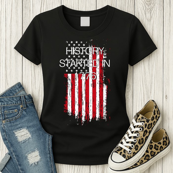 History Started In 1776 Womens T-Shirt