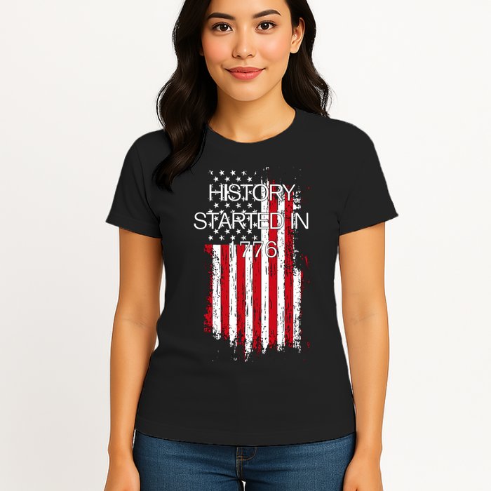History Started In 1776 Womens T-Shirt